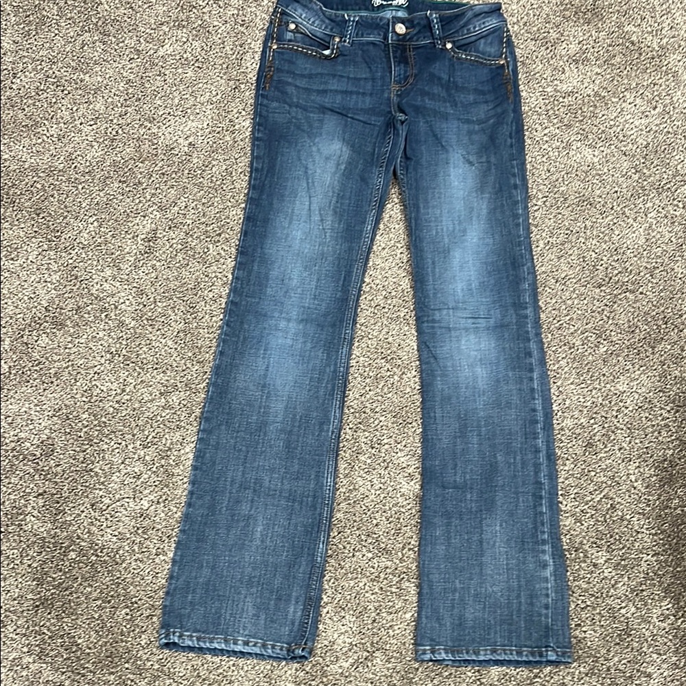 Wrangler Blue Boot Cut Jeans with Classic Flare